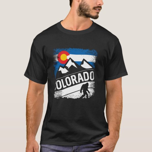 Bigfoot Colorado Wandern T-Shirt (Vorderseite)