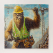 Bigfoot Construction Worker Puzzle (Vertikal)