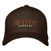 Bigfoot Country Cap Bestickte Kappe (Vorderseite)