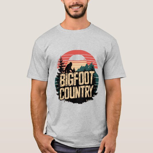 Bigfoot Country T-Shirt (Vorderseite)
