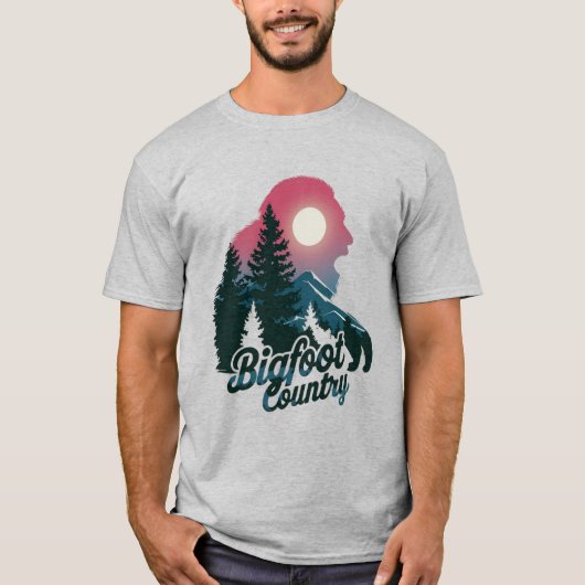 Bigfoot Country T-Shirt (Vorderseite)