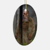 Bigfoot (Creeptid) Keramik Ornament (Rechts)