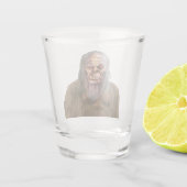 Bigfoot (Creeptid) Schnapsglas (Rückseite)