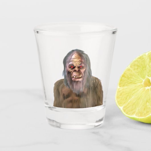 Bigfoot (Creeptid) Schnapsglas (Vorderseite)