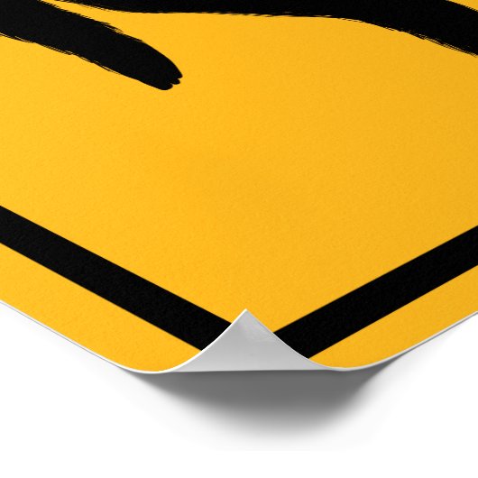 Bigfoot Crossing Poster (Ecke)