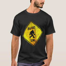 Bigfoot Crossing Sign T-Shirt