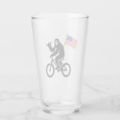 Bigfoot Cycling American Flag Glas (Rückseite)