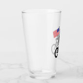 Bigfoot Cycling American Flag Glas (Rechts)