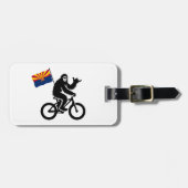 Bigfoot Cycling Arizona Flag Gepäckanhänger (Vorderseite horizontal)