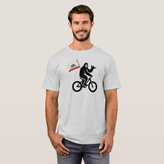 Bigfoot Cycling California Flag T-Shirt (Vorne ganz)