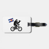 Bigfoot Cycling Colorado Flag Gepäckanhänger (Rückseite horizontal)