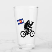 Bigfoot Cycling Colorado Flag Glas (Vorderseite)