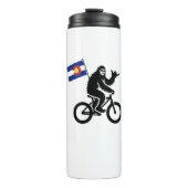 Bigfoot Cycling Colorado Flag Thermosbecher (Vorderseite)