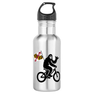 Bigfoot Cycling Maryland Flag Edelstahlflasche