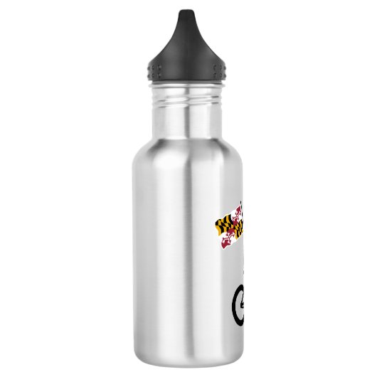 Bigfoot Cycling Maryland Flag Edelstahlflasche (Links)