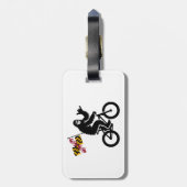 Bigfoot Cycling Maryland Flag Gepäckanhänger (Rückseite vertikal)