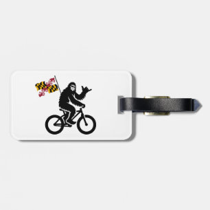 Bigfoot Cycling Maryland Flag Gepäckanhänger
