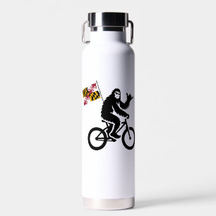 Bigfoot Cycling Maryland Flag Trinkflasche