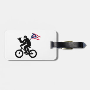 Bigfoot Cycling Ohio Flag Gepäckanhänger