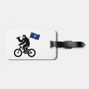 Bigfoot Cycling Oregon Flag Gepäckanhänger