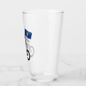 Bigfoot Cycling Oregon Flag Glas (Links)