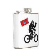 Bigfoot Cycling Tennessee Flag Flachmann (Rechts)