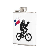 Bigfoot Cycling Texas Flag Flachmann (Links)