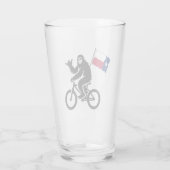Bigfoot Cycling Texas Flag Glas (Rückseite)