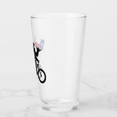 Bigfoot Cycling Texas Flag Glas (Links)