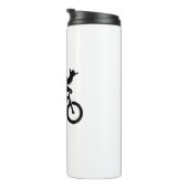 Bigfoot Cycling Texas Flag Thermosbecher (Nach rechts gedreht)