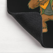 Bigfoot Dab Sasquatch Streetwear Funny Men Women K Mousepad (Ecke)