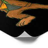 Bigfoot Dab Sasquatch Streetwear Funny Men Women K Poster (Ecke)