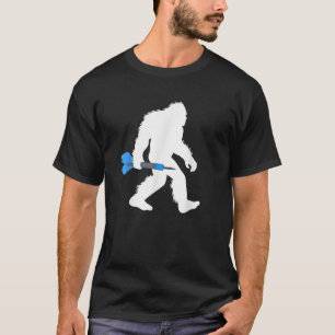 Bigfoot Darts Spieler Dartsmith Sasquatch Dartist T-Shirt