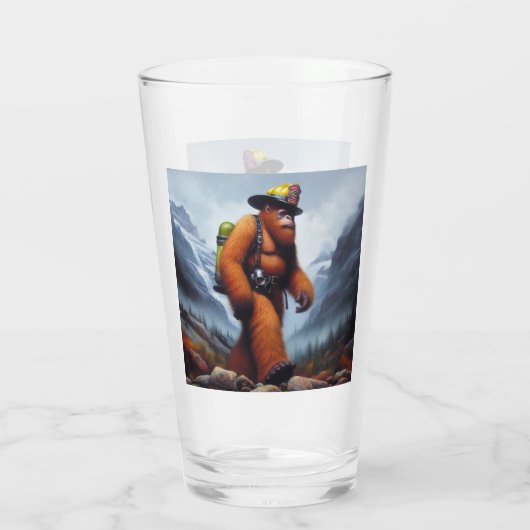 Bigfoot der Hot Shot Fireman Glas (Rückseite)