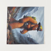 Bigfoot der Hot Shot Fireman Wandteppich (Vorderseite (Horizontal))