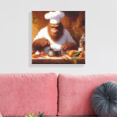 Bigfoot der Koch Leinwanddruck (Insitu (Wohnzimmer))