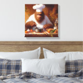 Bigfoot der Koch Leinwanddruck (Insitu (Schlafzimmer))