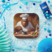 Bigfoot der Koch Pappteller (Party)