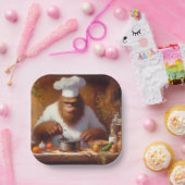 Bigfoot der Koch Pappteller (Party)