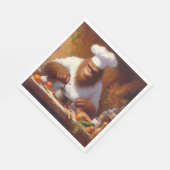 Bigfoot der Koch Serviette (Ecke)