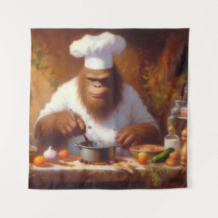 Bigfoot der Koch Wandteppich