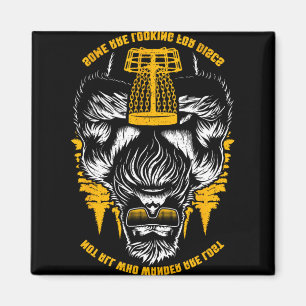 Bigfoot Disc Golf Nicht alle, die wandern, sind ve Magnet