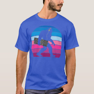 Bigfoot DJ Sasquatch - Funny DJ Graphic T-Shirt