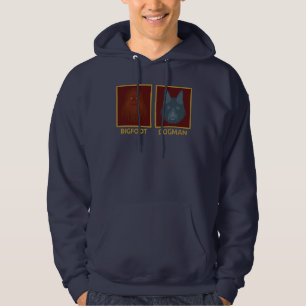 Bigfoot & Dogman Herren Hoodie