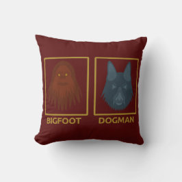 Bigfoot & Dogman Kissen