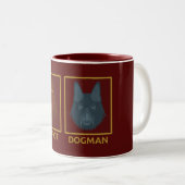 Bigfoot & Dogman Mug Zweifarbige Tasse (VorderseiteRechts)