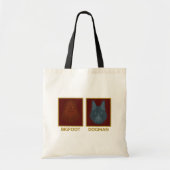 Bigfoot & Dogman Tote Bag Tragetasche (Vorne)