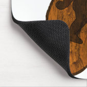 Bigfoot-Drucke Mousepad (Ecke)