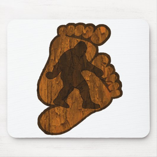 Bigfoot-Drucke Mousepad (Vorne)