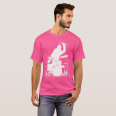 Bigfoot Drumstick Sasquatch Drummer Drummer Drums T-Shirt (Vorne ganz)